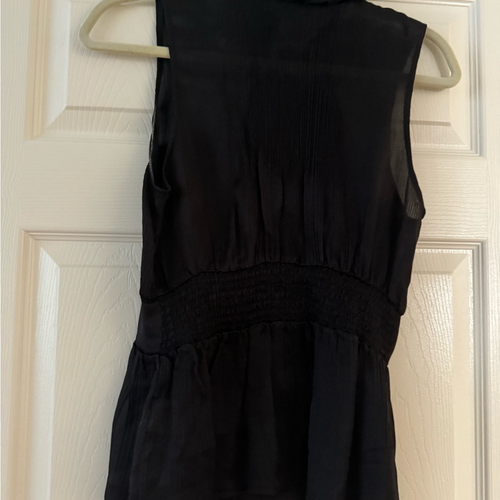 Bebe black button down blouse - Picture 3 of 3